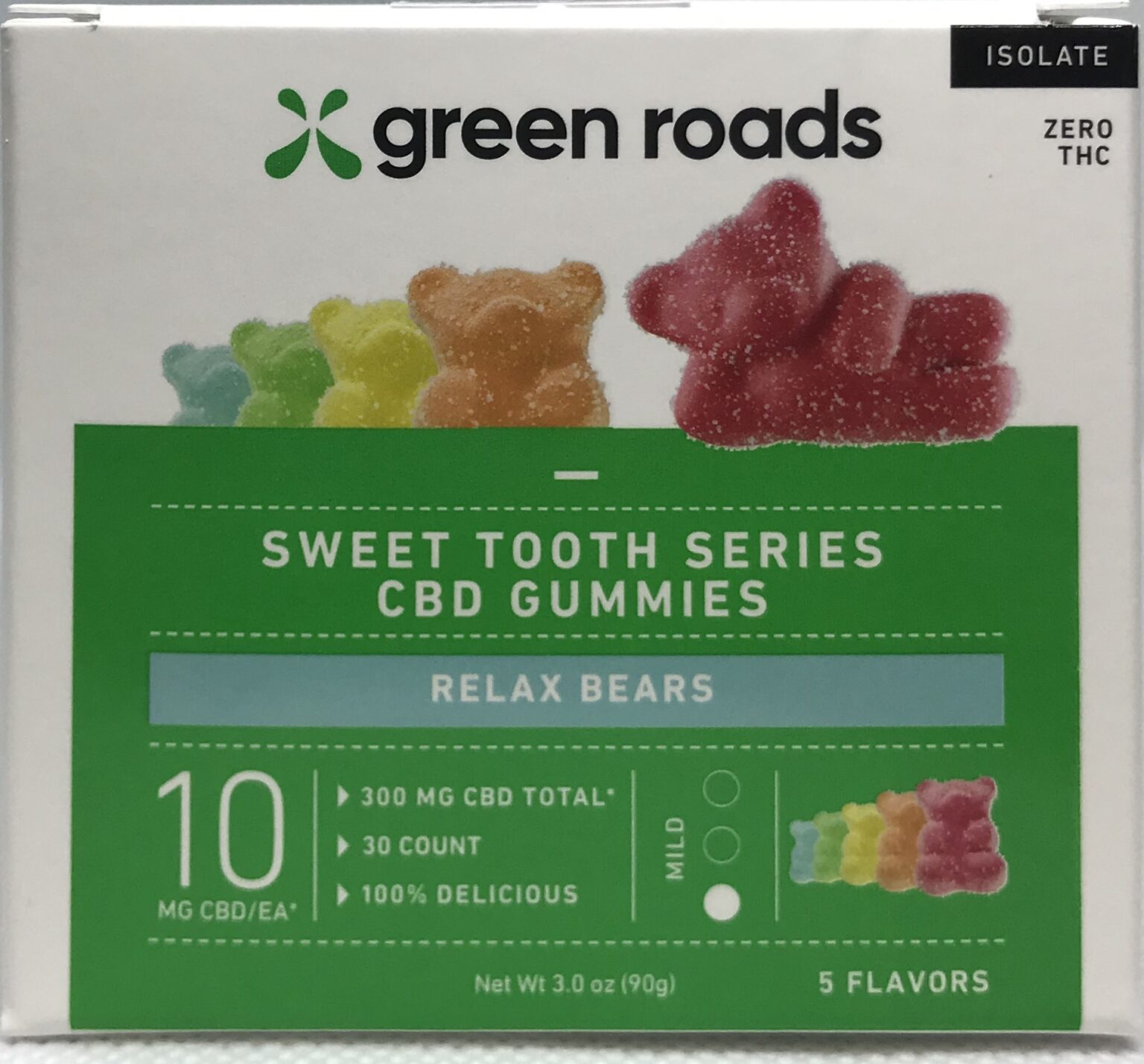 Green Roads 300 Mg Relax Bears Halt Healthier Alternatives 6051