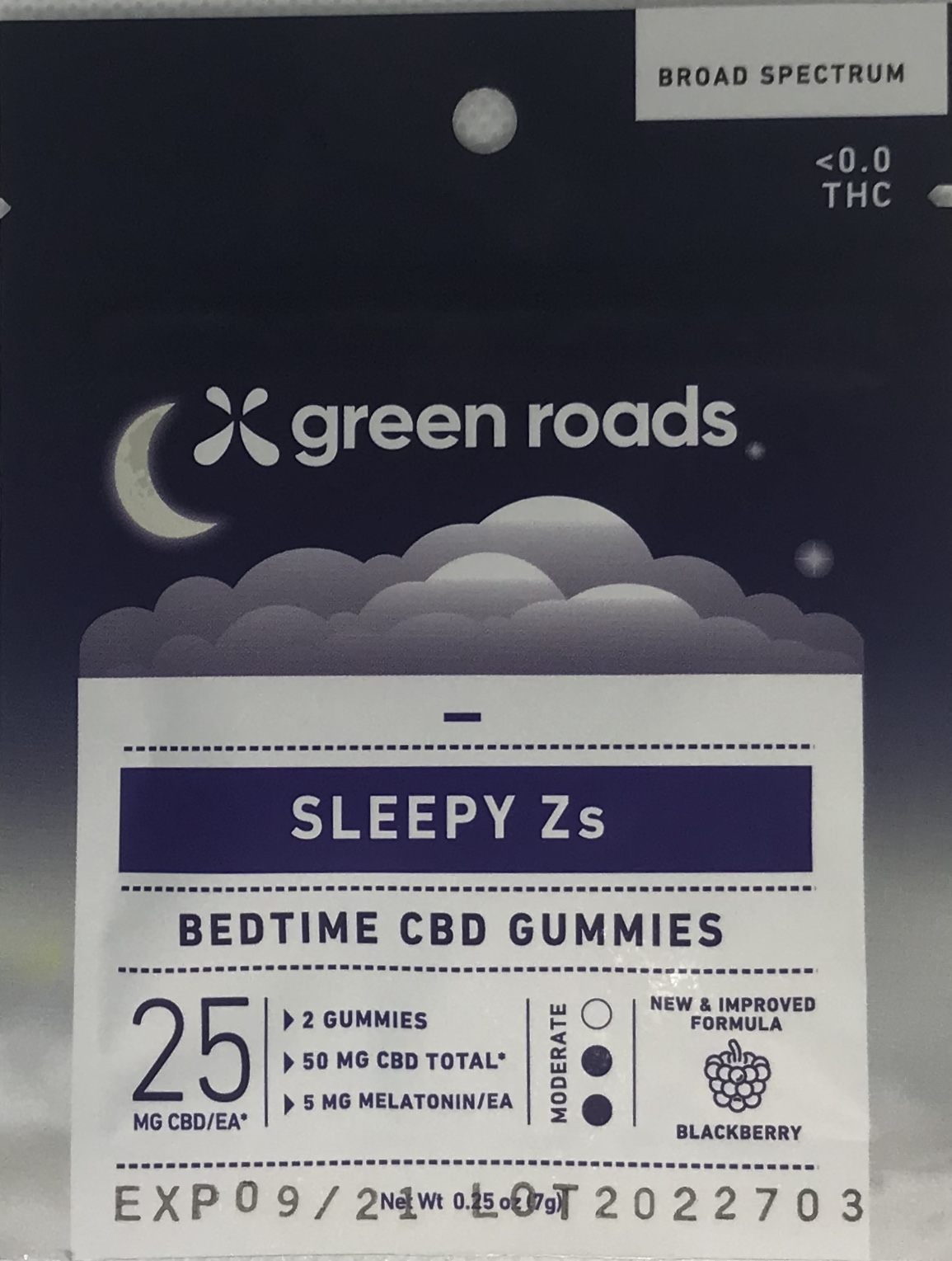 Green Roads Sleepy Z S On The Go Pack Halt Healthier Alternatives