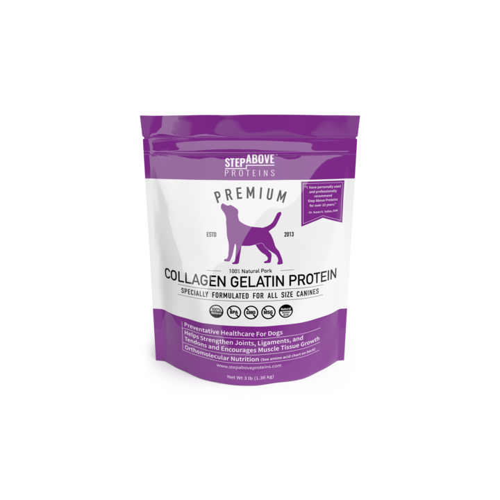 is gelatin good for dogs joints