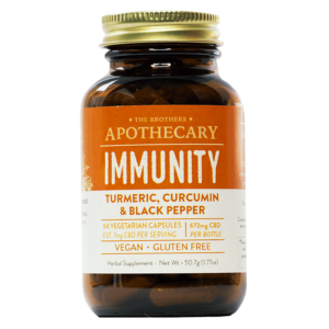 Immunity Support | CBD + Turmeric Capsules