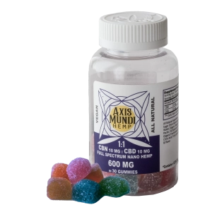 CBN + CBD 1:1 Full Spectrum Nano Hemp Gummies CBD