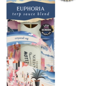 Euphoria Terp Sauce Blend 2ml Disposable- Crystal OG