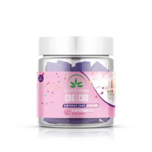 CBG|CBD Birthday Cake Gummies