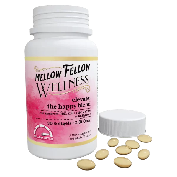 The Happy Blend Softgels – 2000mg